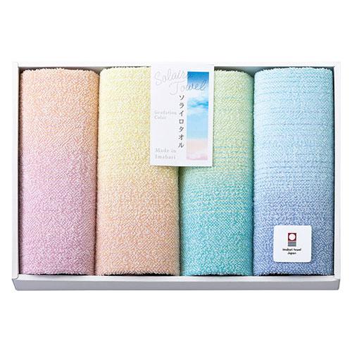Solairo Towel Imabari-made Towel Face Towel 4-Pack 22613205