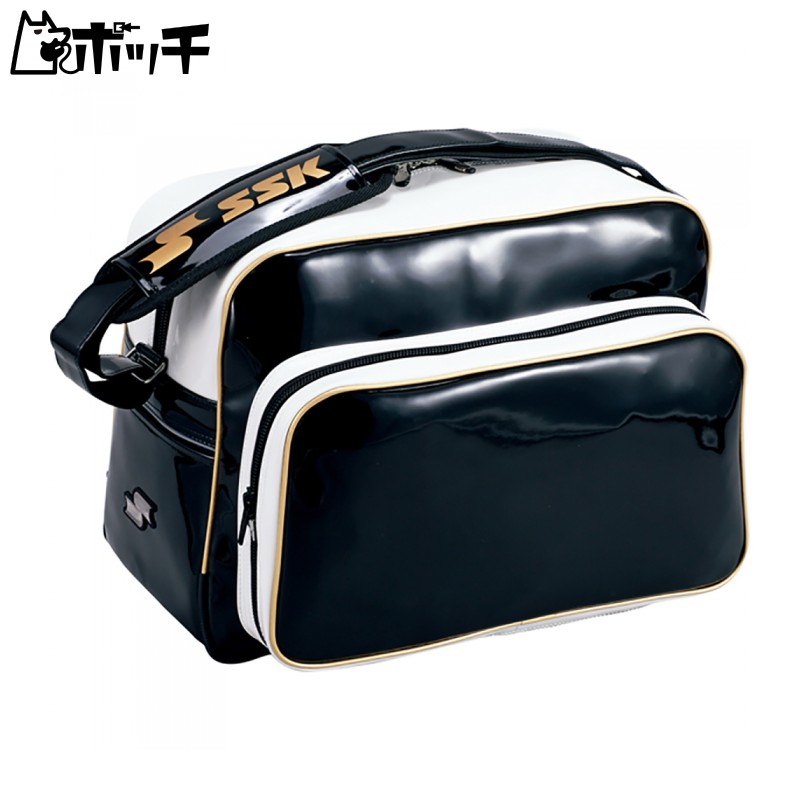 [SSK] Shoulder Bag Shoulder Bag Black × Gold (9038)
