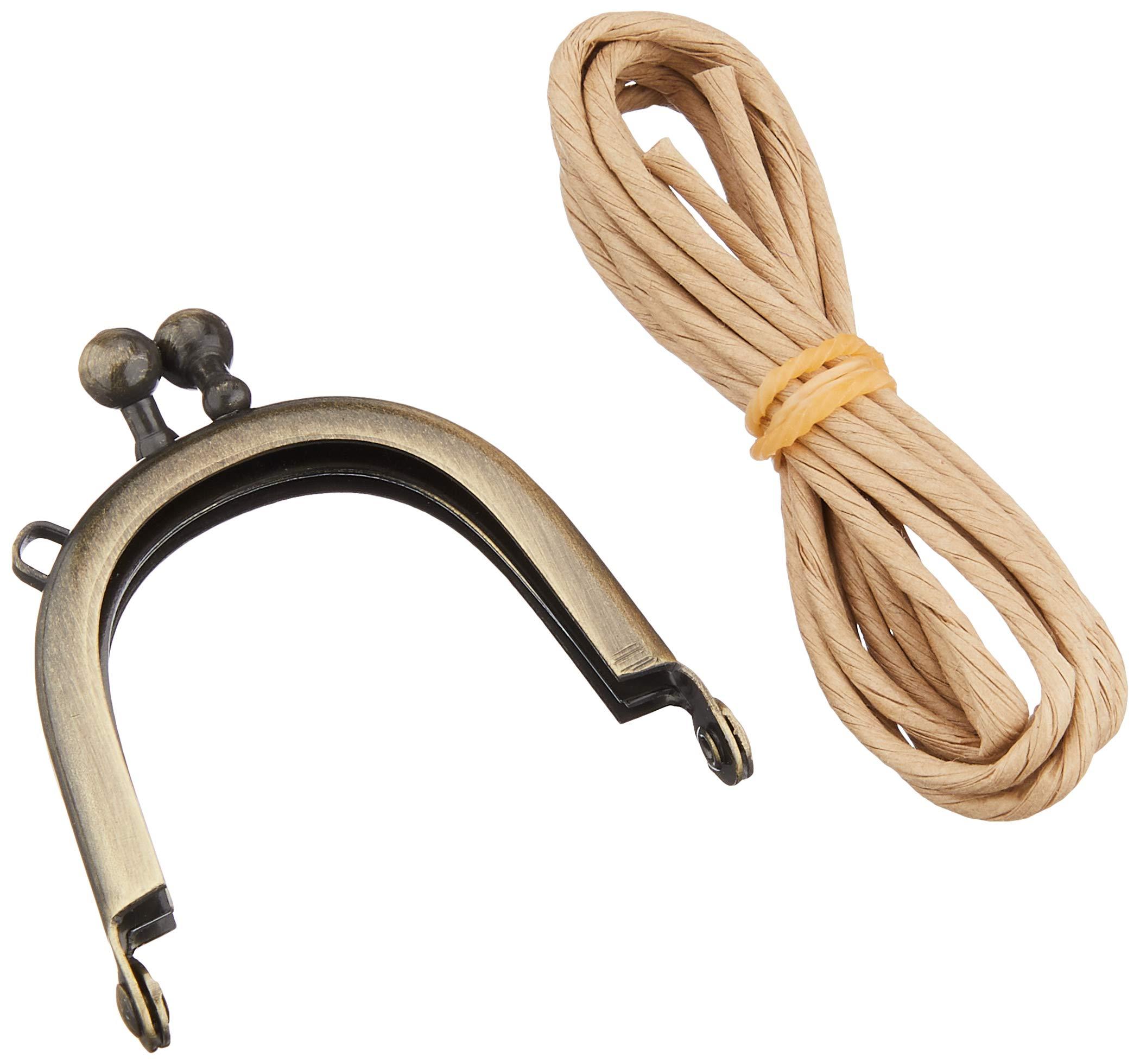 Nippon Button Trading Insert Type Mini Frame Approx. Outer Dimensions: W4 × H4.5 cm SK2-AG