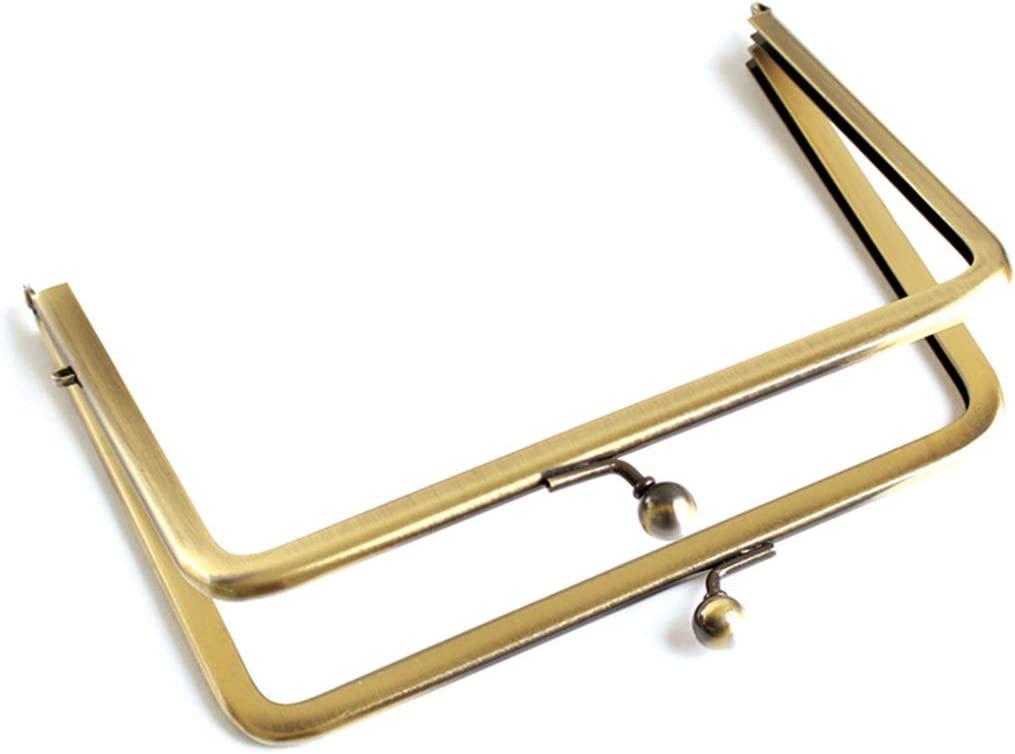 Nippon Button Trading Long-Leg Clasp for Card Case Crafting Antique Gold 12×8.5cm Set of 5 SK24-AG-5