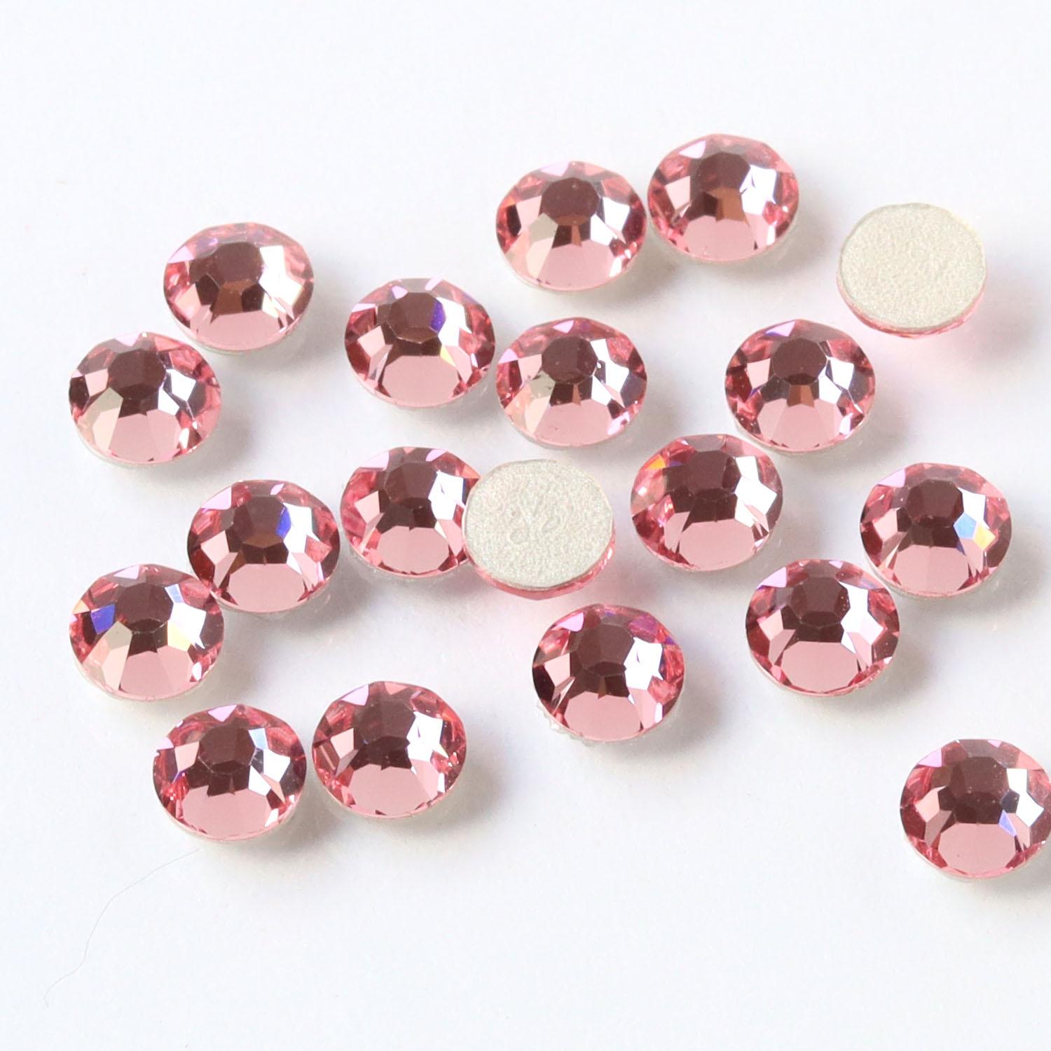 Nippon Button Trading Preciosa Rhinestone Bond Adhesive SS20 24-Piece Pack Light Rose P2028SS20-70020