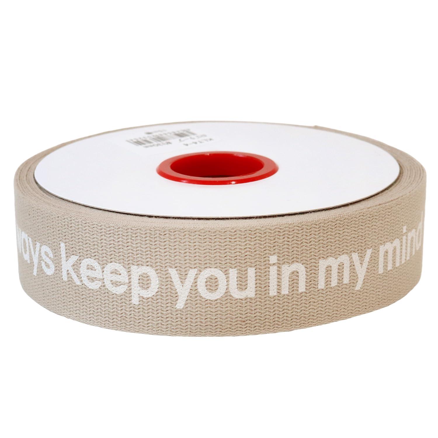 Nippon Chuko Gothic Logo Design Tape Width approx. 30mm 15m roll Greige KLT4-4