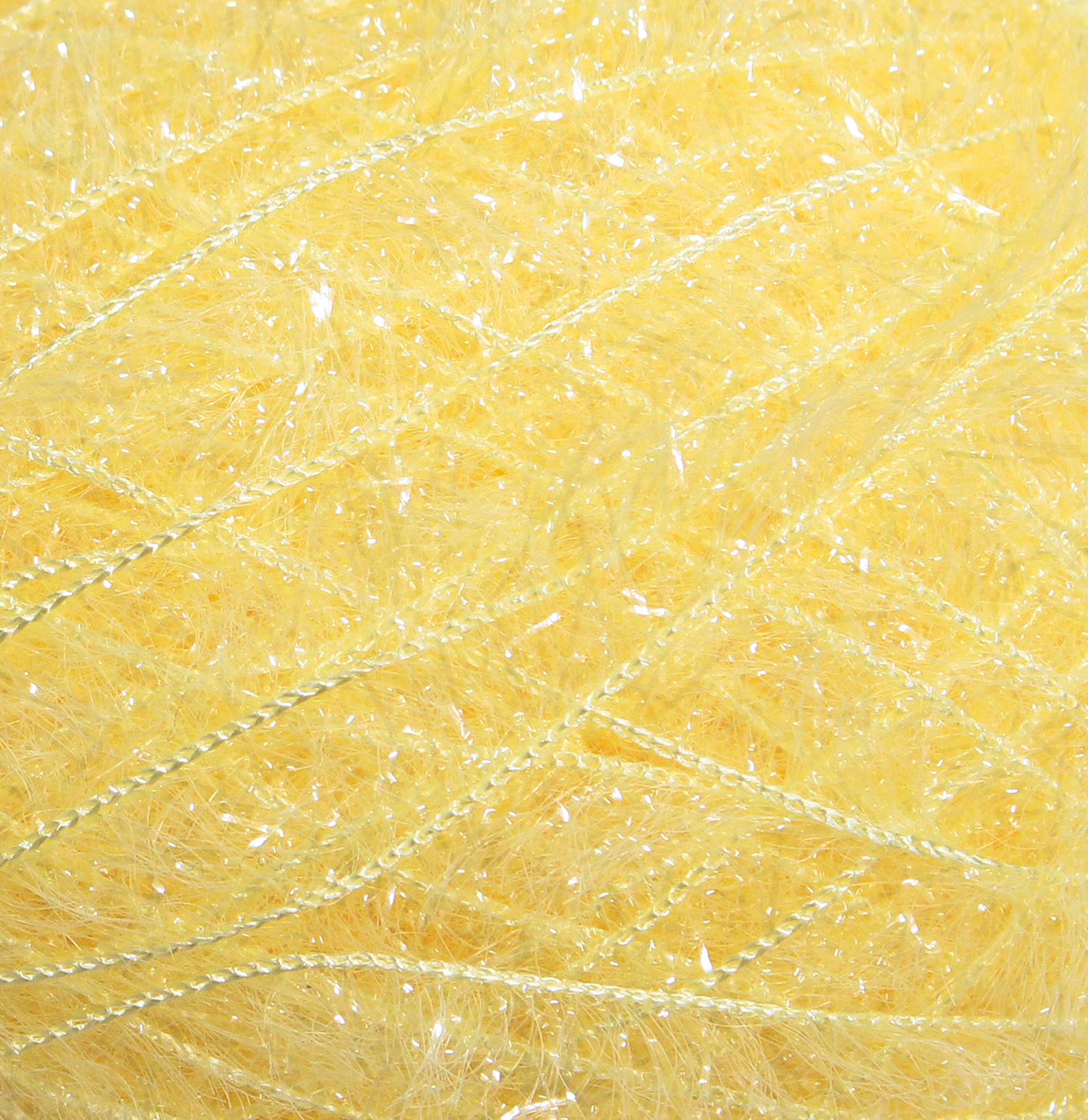 Knit Wit Korean Eco Scrub Yarn Bubble Foret - 90g × 4 balls of same color Lemon Aid (Lemon aid) KNW-BFP9