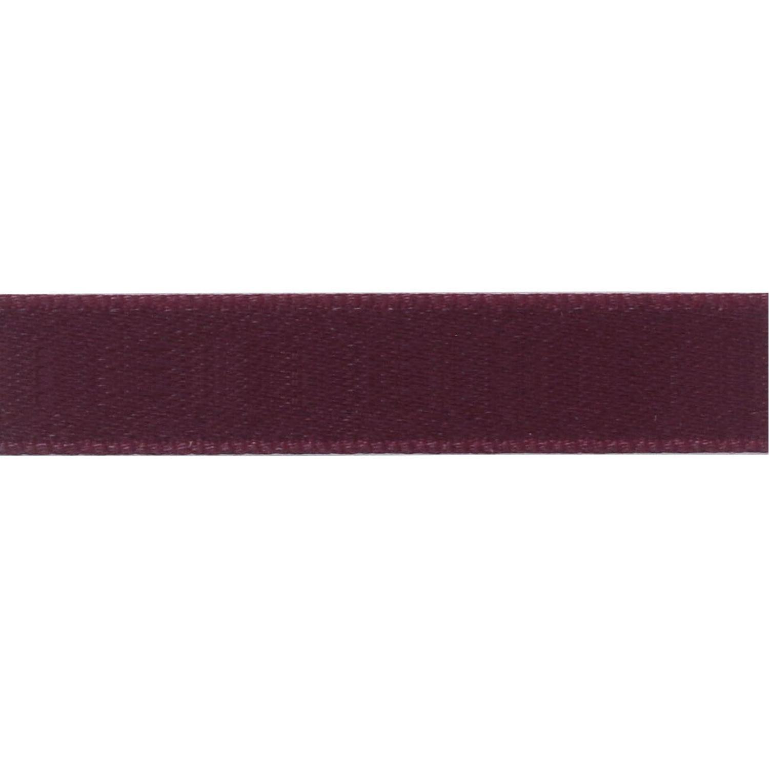 Nippon Chuko Matt Satin Ribbon Double-Sided Finish 15mm Width × 15m Roll No.35 Burgundy BL1200-15
