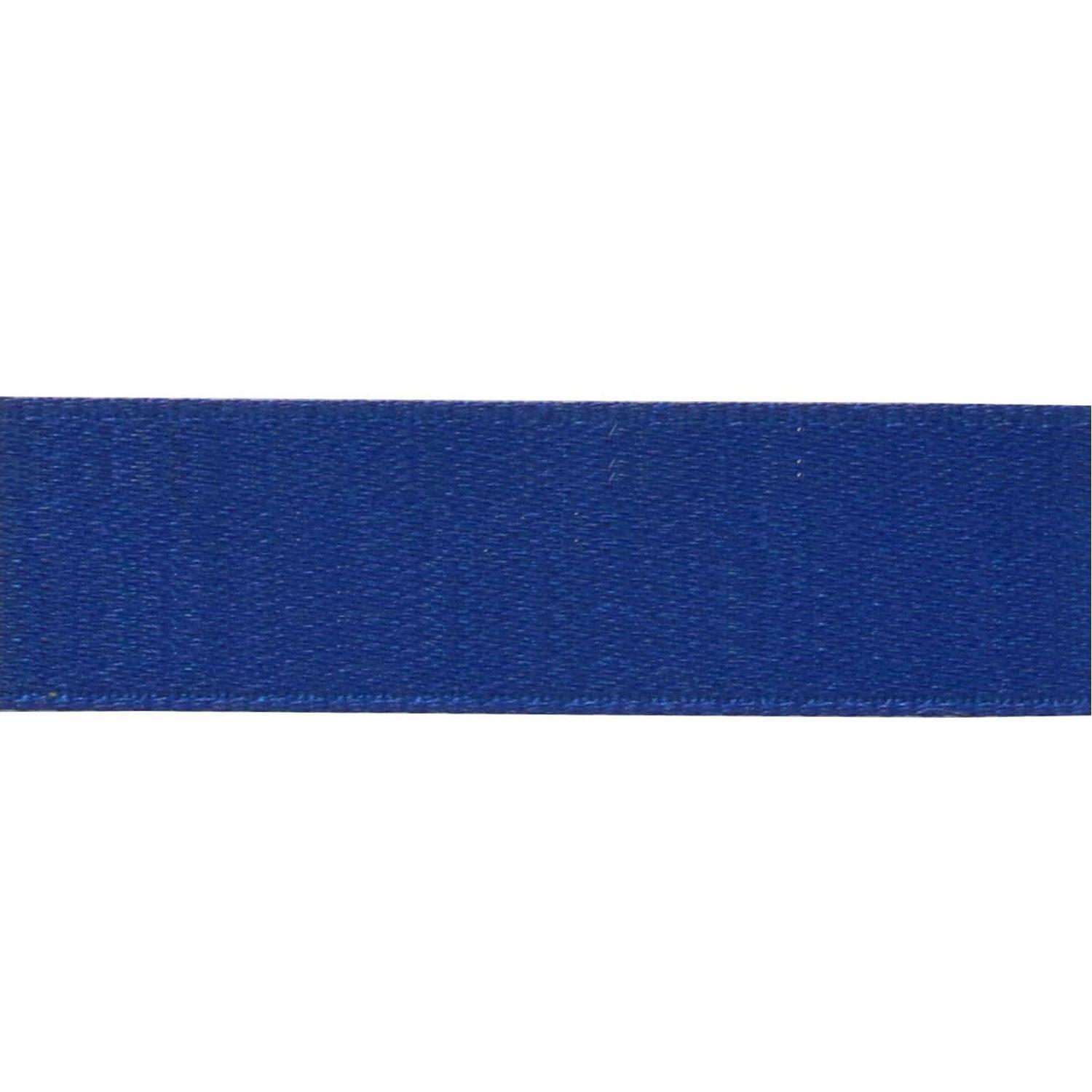 Nippon Chuko Matt Satin Ribbon Double-Sided Finish 24mm Width × 15m Roll No.77 Royal Blue BL1200-24