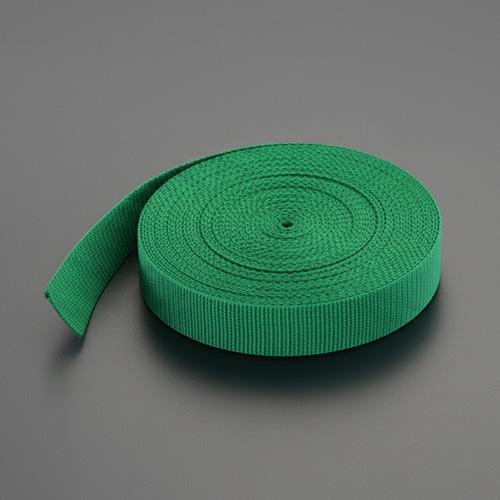 48x1.7mm / 50m Belt, Plain Weave (Polypropylene, Green)