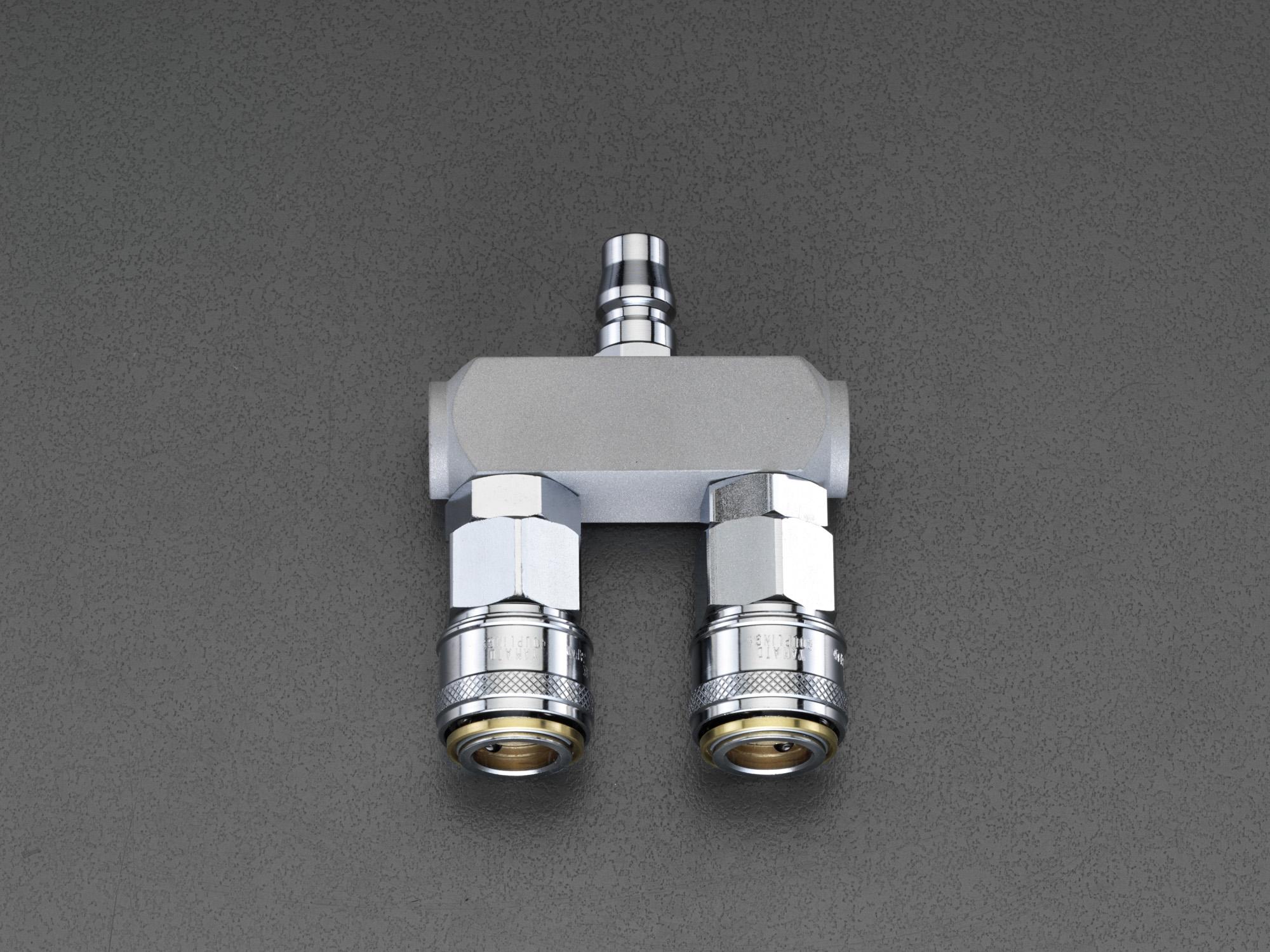 ESCO Double Air Coupling One-Push Type EA140DK-12