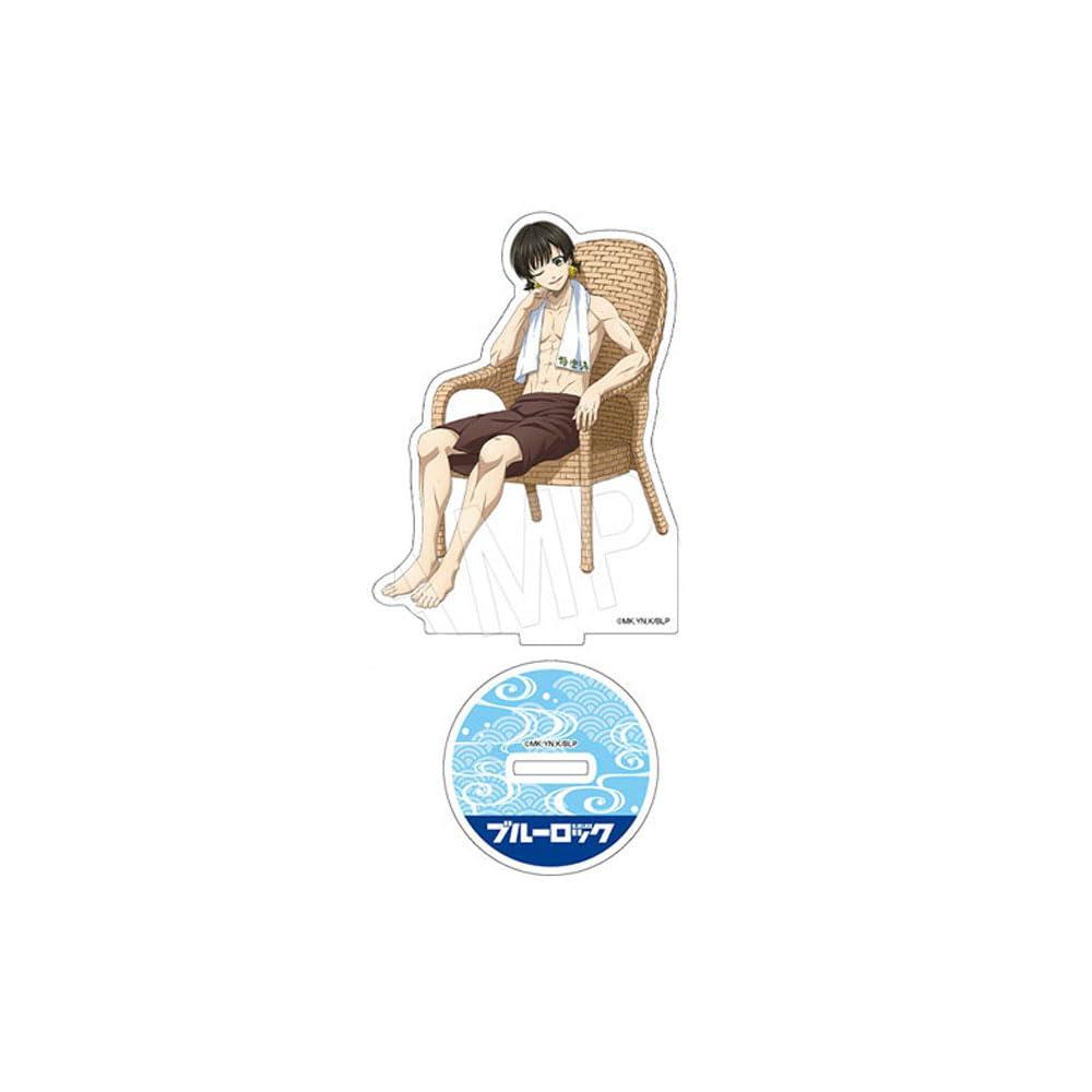 Blue Lock Acrylic Figure Stand Bath Ver. Hachiraku Kai