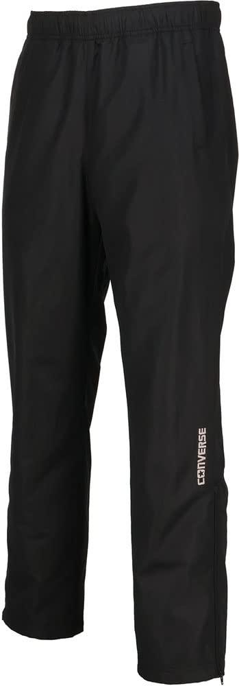 [Converse] Basketball Long Pants Warm-Up Pants (Hem Button) Water-Repellent Breathable CB132552P Men's Black O