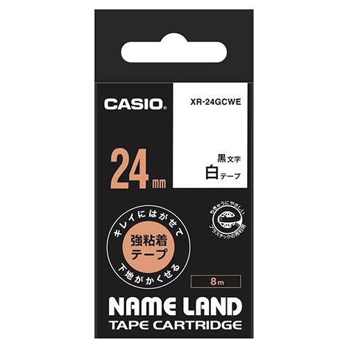 24mm Tape Cartridge (Black on White)