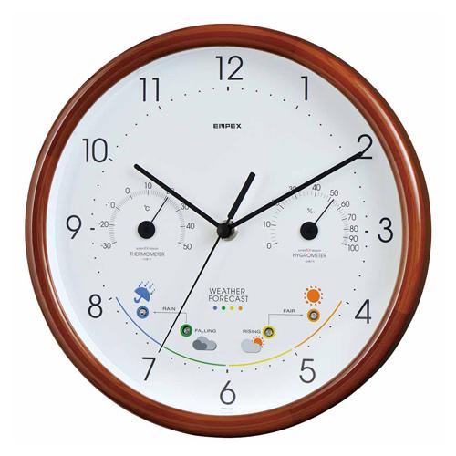 φ270mm Wall Clock (with Thermometer and Hygrometer)