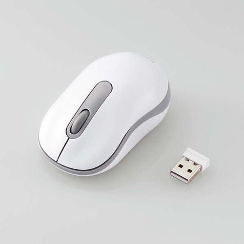 [1 AA battery] Wireless Mouse (Wireless / White)