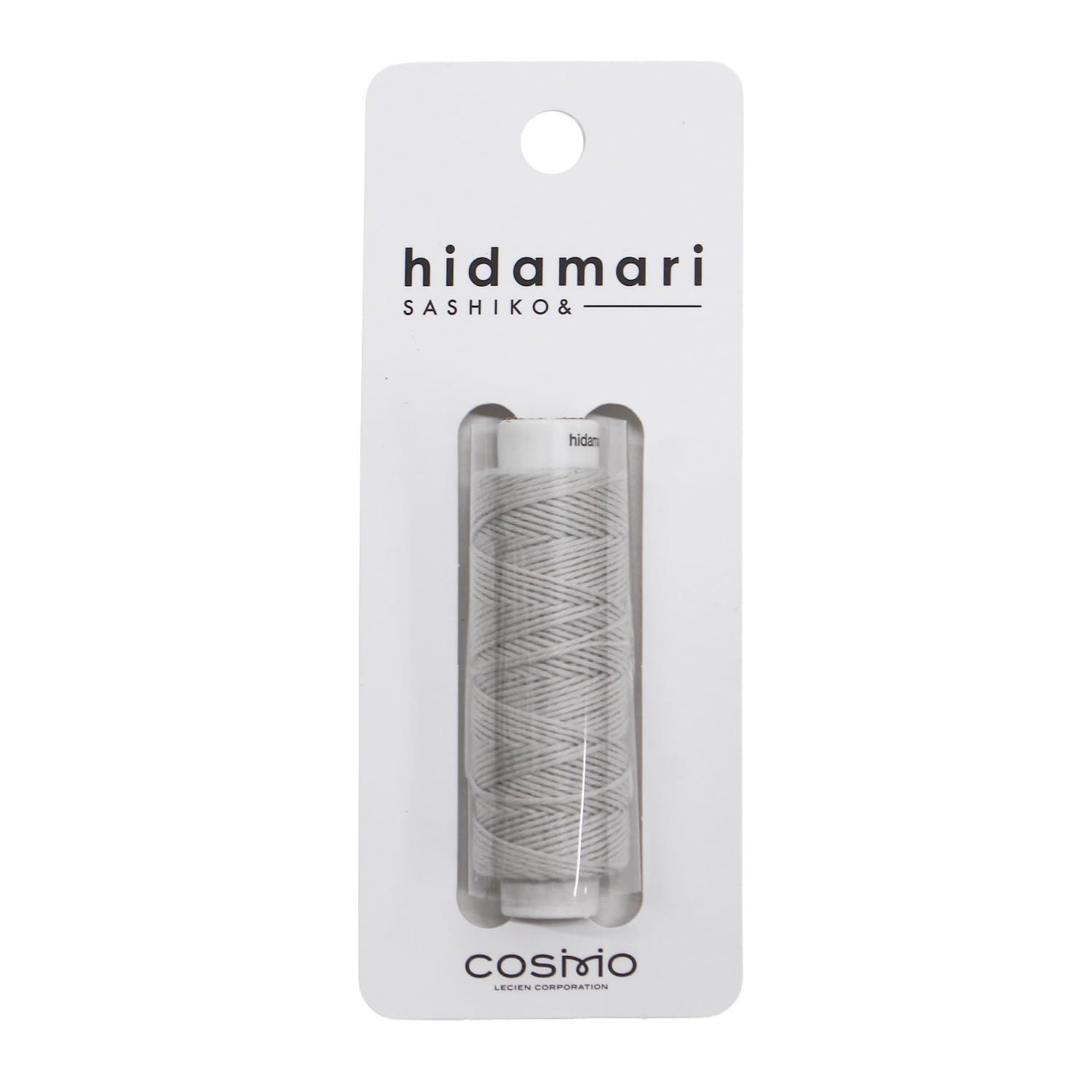 LECIEN Hidamari Sashiko Thread Approx. 30m Solid Color Black Sesame Latte CS122301-39