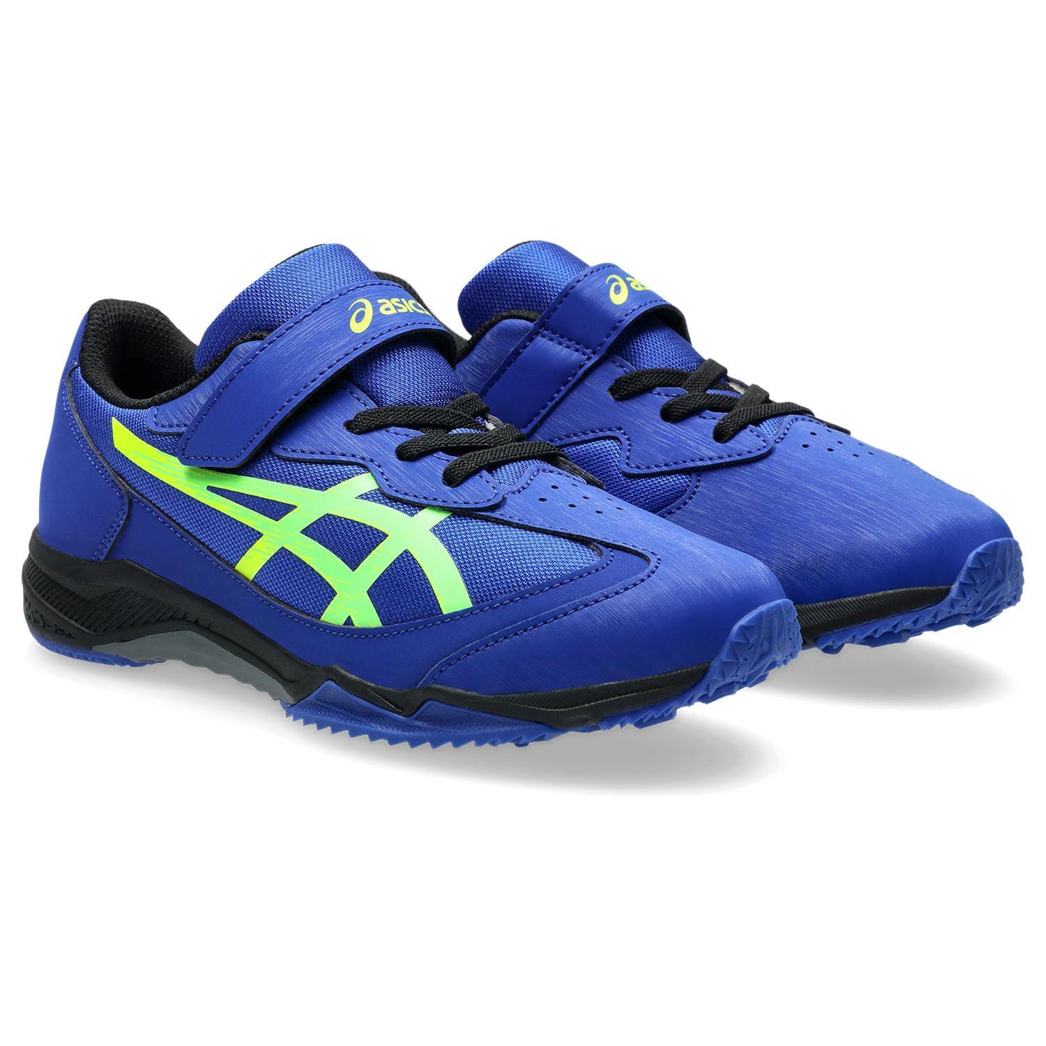 [Laser Beam] Athletic Shoes SJ-MG 24 Kids 401 (Blue/Neon Green) 21.5 cm 3E