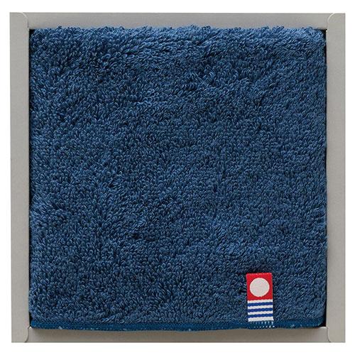Imabari Towel Grace Fergana Towel Handkerchief Navy Approx. 22×22cm Smooth Texture Lightweight Excellent Absorbency B2025048