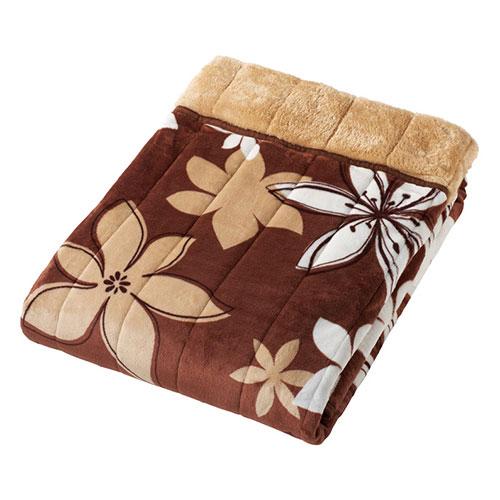 Crossroad Warm Ideas & Premium Materials Warm Far-Infrared Ultra-Fluffy Quilted Cotton-Filled Blanket K60808320