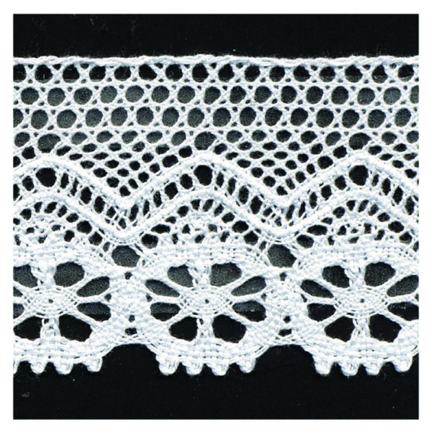 Ichii Shoten  Torsion Lace 20m White TL7115-0