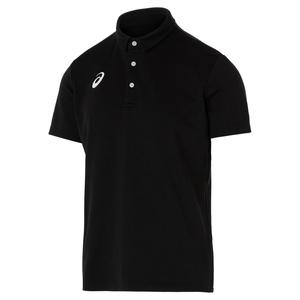 [ASICS] Training Wear Dry Short-Sleeve Polo Shirt 2031E953 Unisex Adult 001 (Performance Black) XS