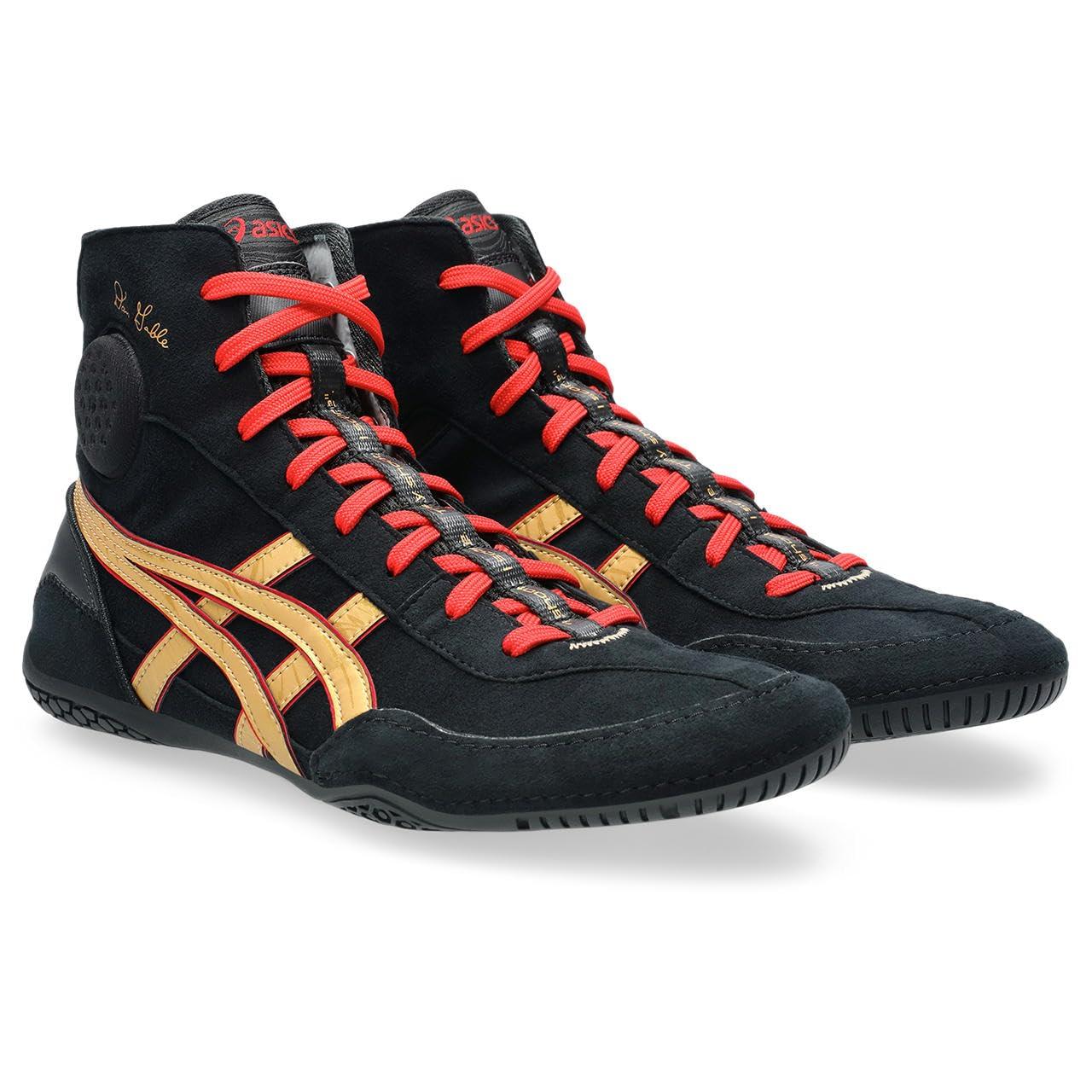 [ASICS] Wrestling Shoes DAN GABLE EVO 3 1081A052 Men's 002 (Black/Pure Gold) 27.0 cm 2E