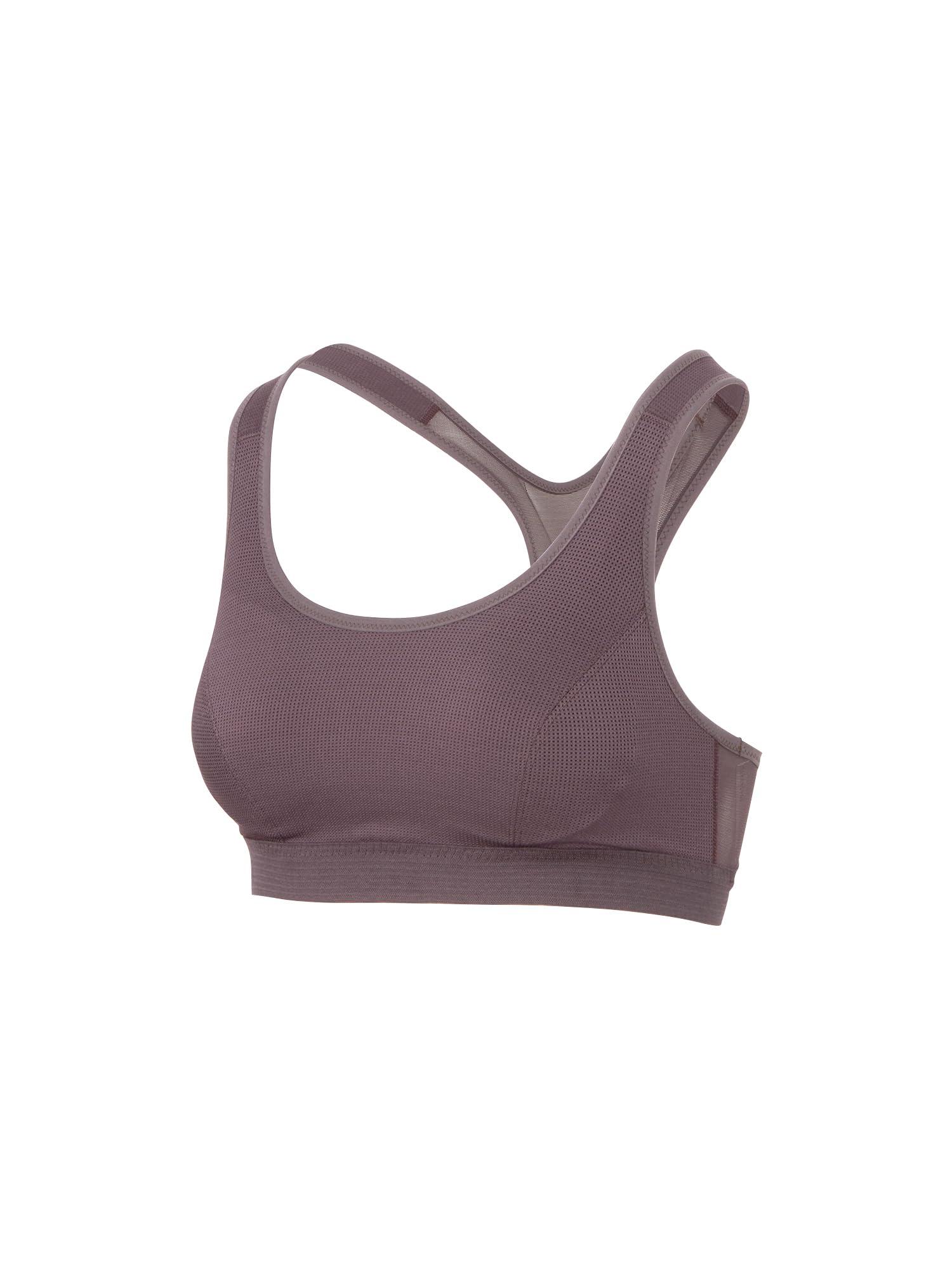 [Goldwin] Hybrid Mesh Bra MIDNIGHT PLUM LAB