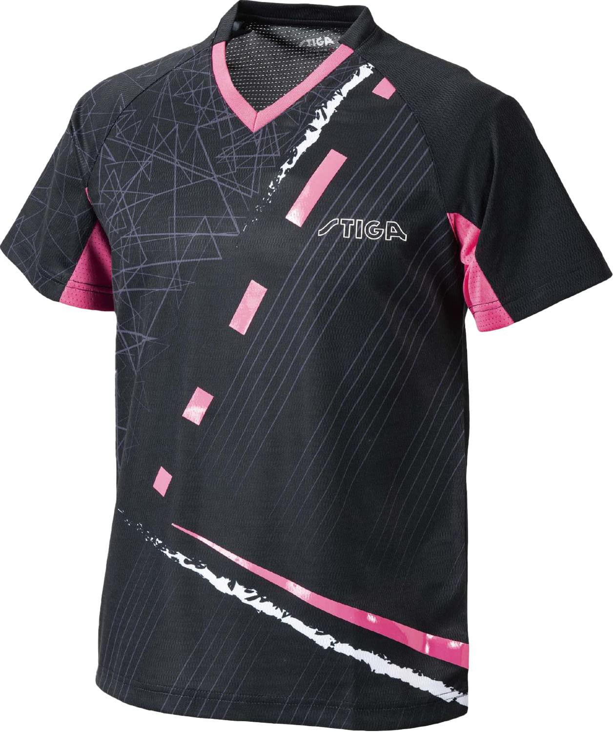 STIGA Shirt CN-IV (Black) S