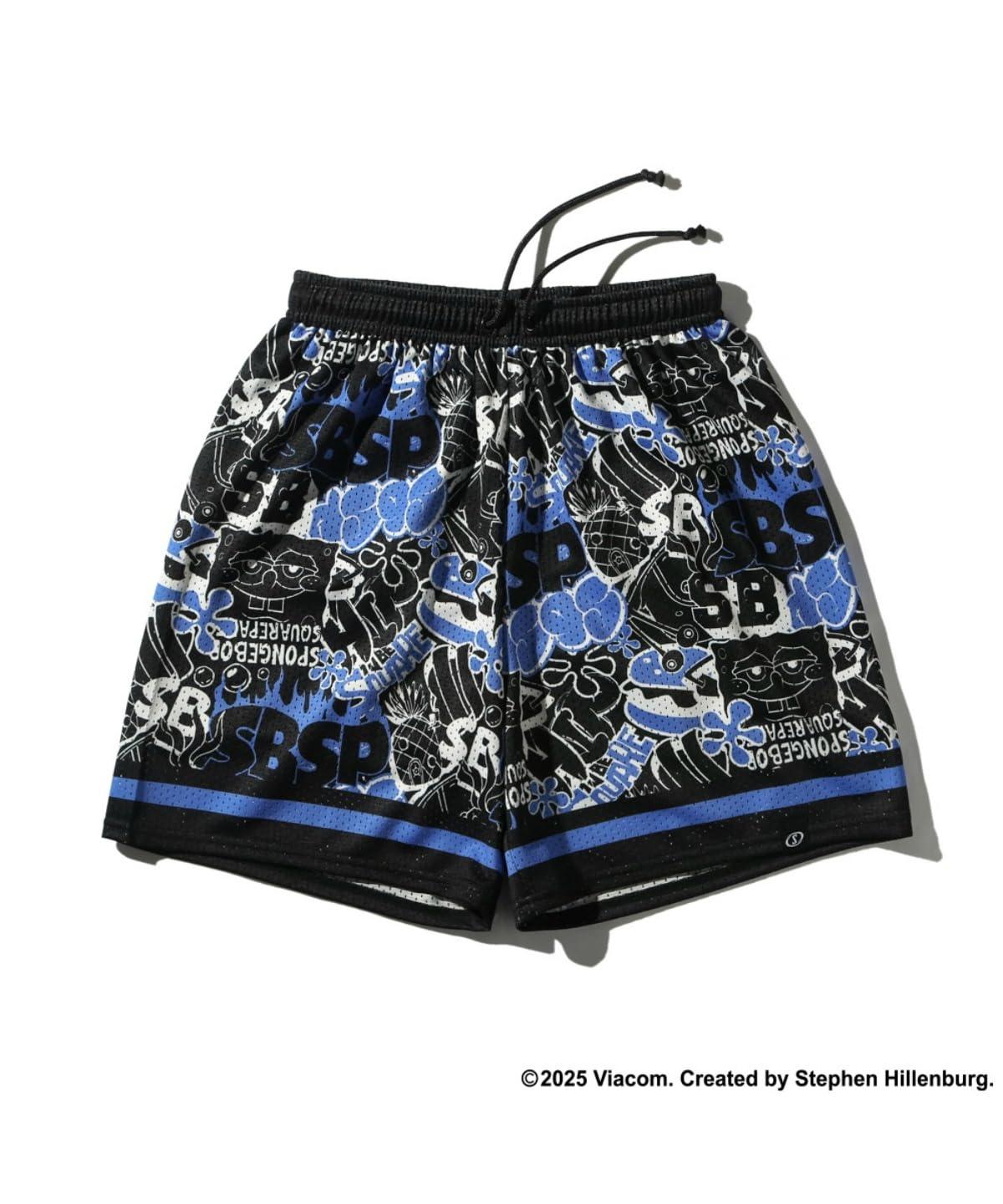 Junior Jersey Shorts SpongeBob Graffiti