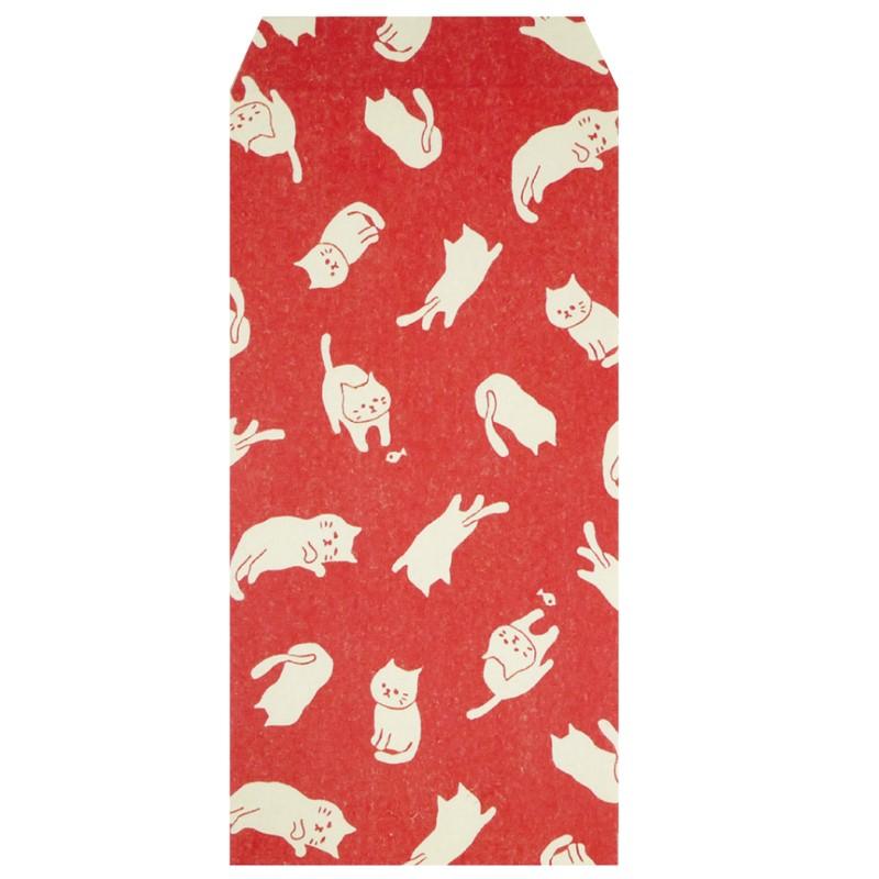 Fluffy Washi Pochibukuro Large Cat /FWP10501