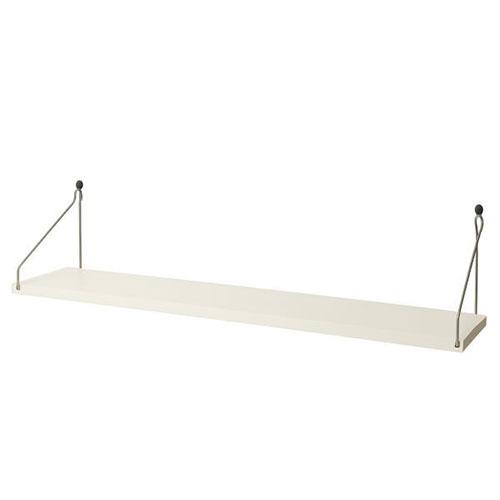 Rise Creation Wall Shelf Easily install to maximize unused space 60cm White R0490-white-M