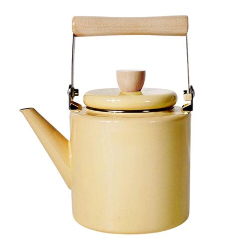 Rise Creation Enamel 2L Kettle Easy-to-use kettle Excellent heat conduction for quick boiling Greige R0602-B