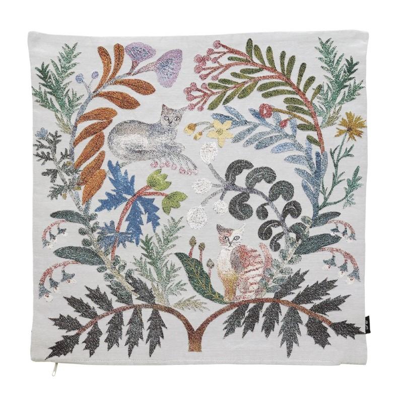 Matsuo Miyuki Cushion Cover/Two Cats