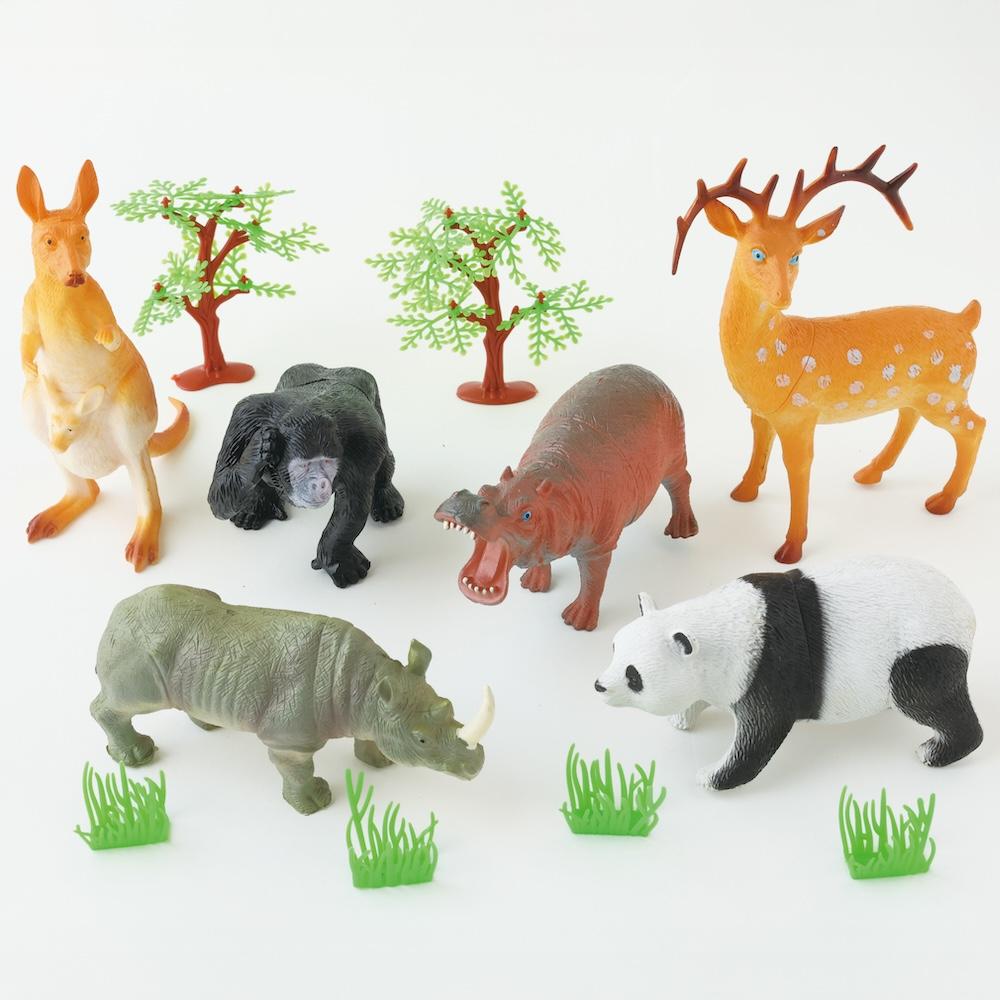 yao Figure/Wild Animals 6pcs-B