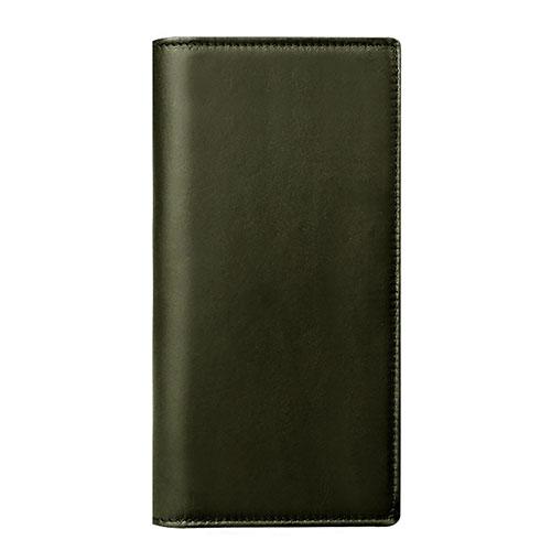 ABBI SIGNATURE LISCIO Italian Leather MagSafe-Compatible Diary Case for iPhone 17 Pro Max Olivera ABS27863i17PM