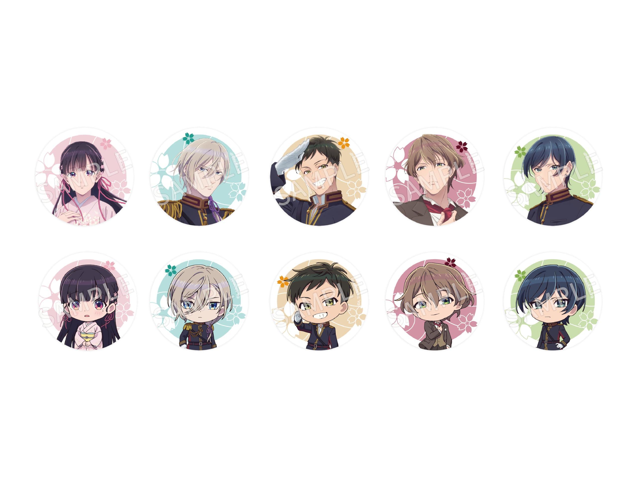 AFORCE×DRAGON HORSE My Happy Marriage Trading Pin Badges 1 BOX Contains 10 Pieces