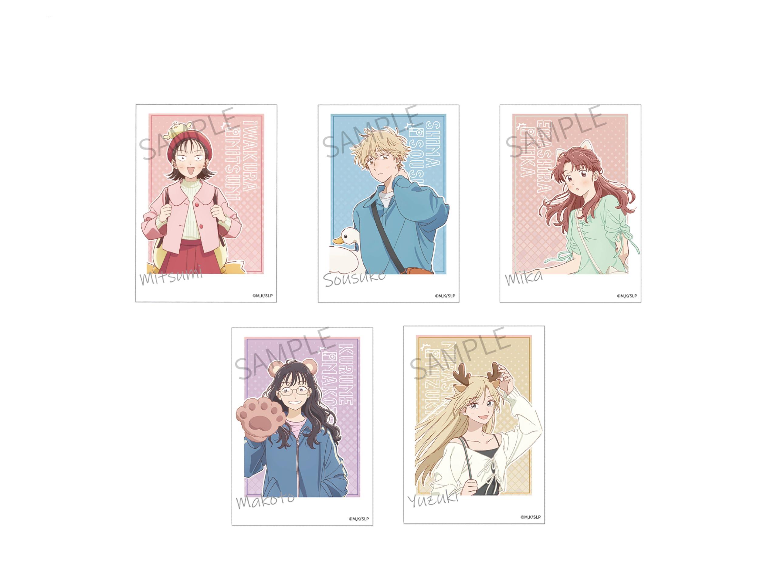 AFORCE×DRAGON HORSE Skip and Loafer (Amusement Park Ver.) Trading Instant Camera-Style Bromide 1 BOX Contains 5 Cards