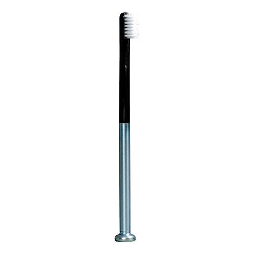 Yoshida Kogyo Adelie Long-Life & Eco-Friendly Toothbrush (1 Handle + 1 Replacement Brush Head) Stands upright for cleanliness ice blue (Blue) ADELIE-59102