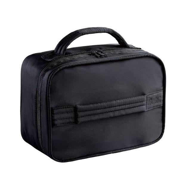 Washable Insulated Lunch Bag for Both Single and Double Layers - Black