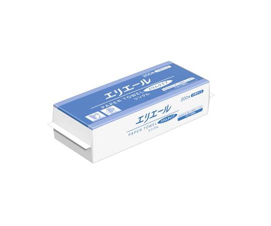 Erielle Daio Paper Erielle Paper Towels Slim Type Oval Shape 200 Sheets 004711476