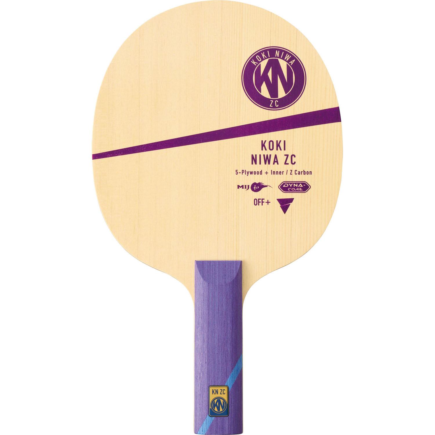 VICTAS Table Tennis Shakehand Racket Koki Niwa ZC Inner ST Straight 310535