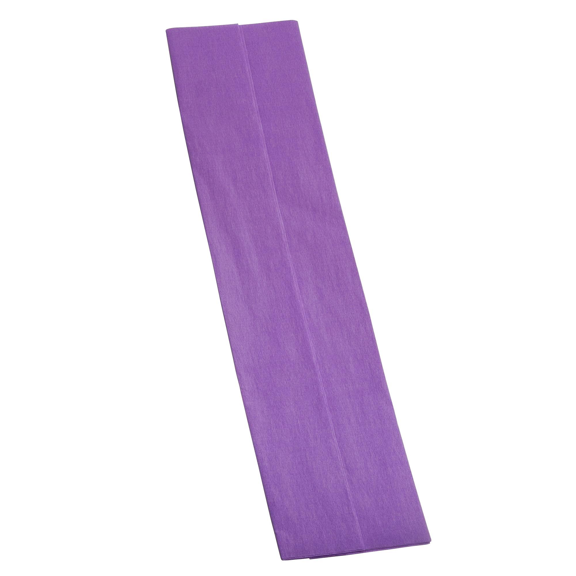 Matsumura Kogei Enjoy Crepe Paper Single Sheet 2-Pack Approx. 50×100cm Fujimurasaki 814-1-15