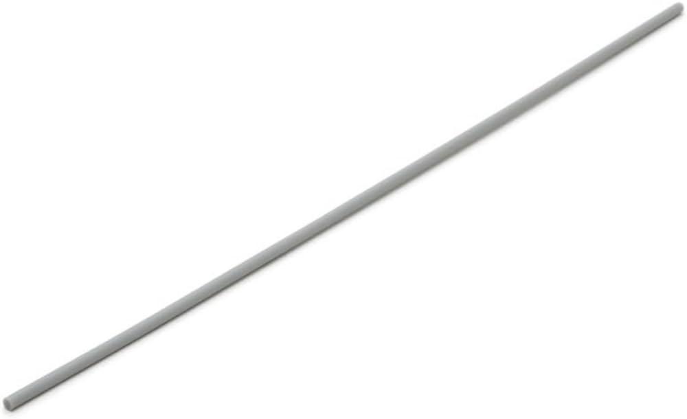Wave Material Series Plastic Round Rod Gray Outer Diameter 3.0mm 6-Piece Pack Hobby Material OM-388