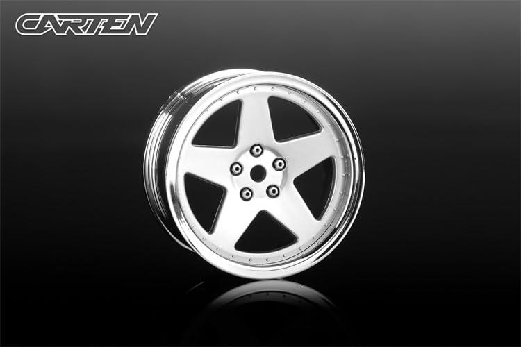Offset Adjustable Wheel 5-Spoke Silver