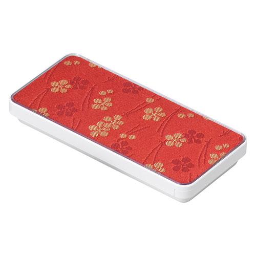 Nishijin-ori Nishijin-ori Eye Multi-Case Small Item Case Crimson Red  22655903