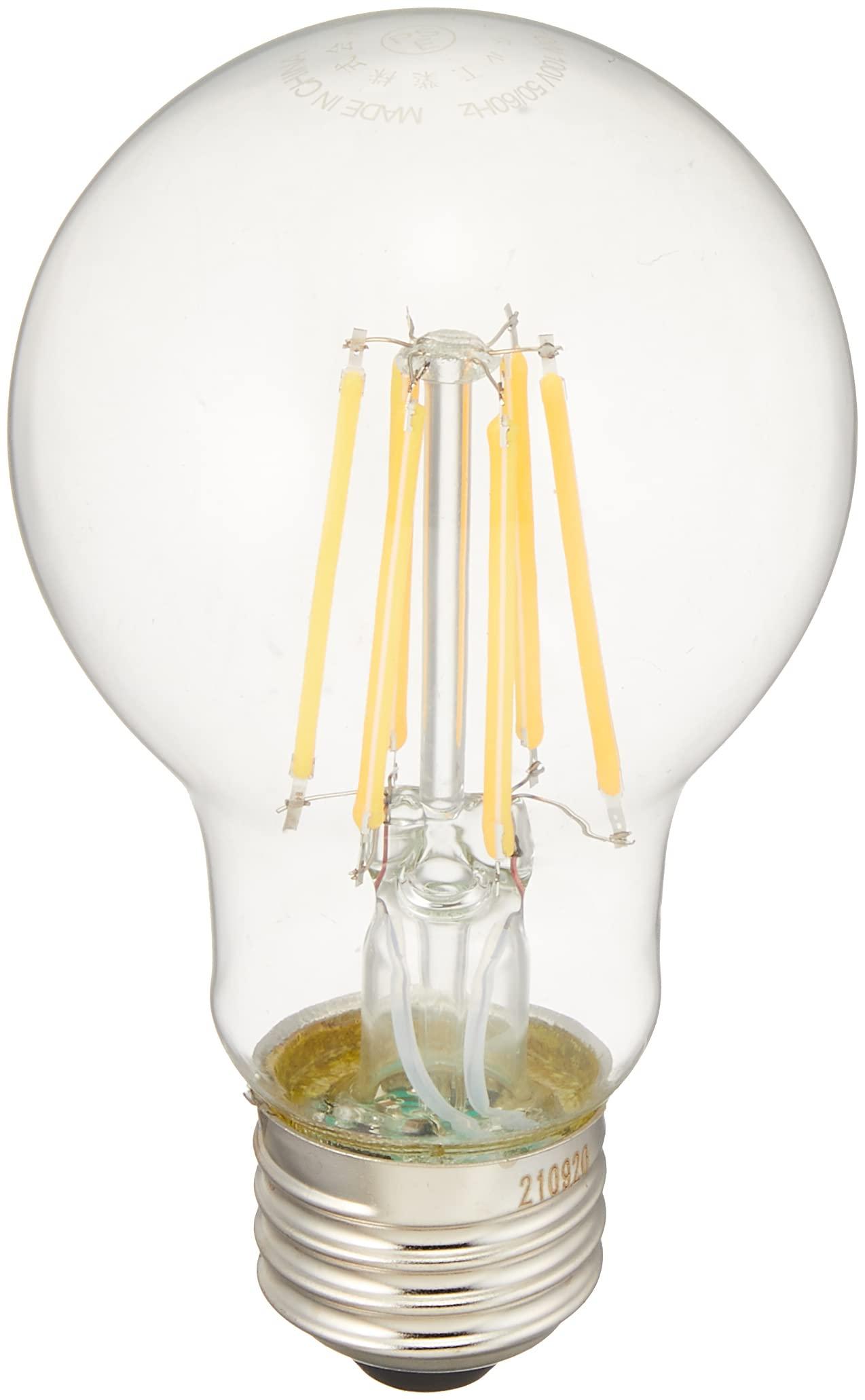 Tokyo Metal Industries LED Clear General Light Bulb LDA7LC60W-T2
