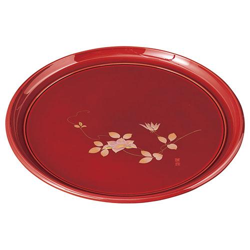 Kishu Lacquerware Kinosato Shunkei 10.0 Round Tray  22609706