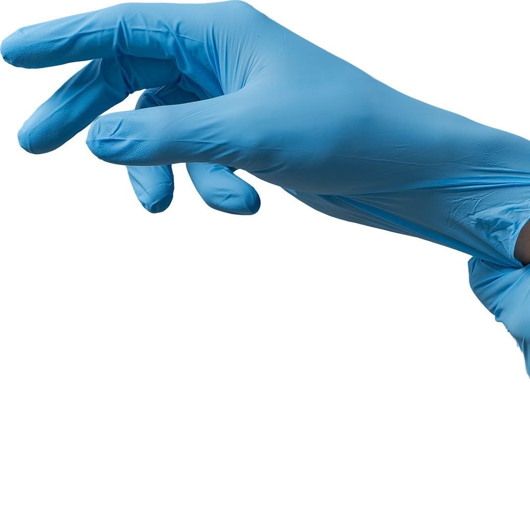 9010 Nitrile Ultra-Thin Gloves (24-Pack) Blue L