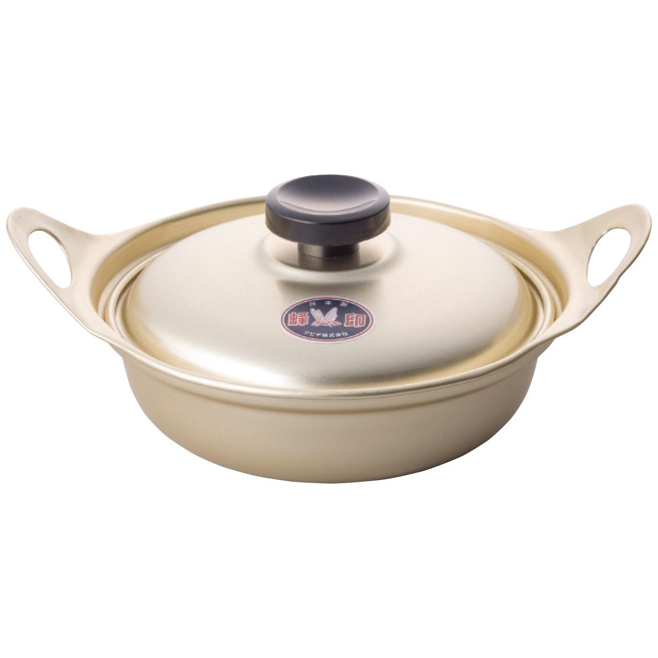 Japanese-made Aluminum Single-Serving Pot 16cm HJ-AL16