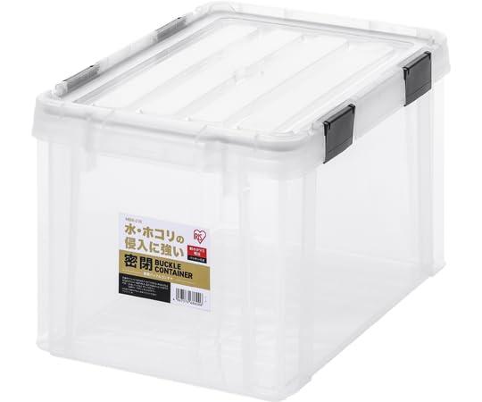 Iris Ohyama Airtight Buckle Container MBR-21R Clear