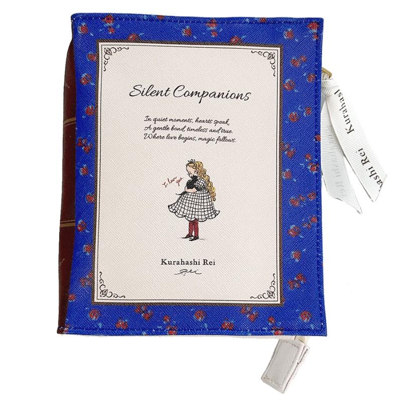 Kurahashi Rei KR Picture Book-Style Pouch/BLU