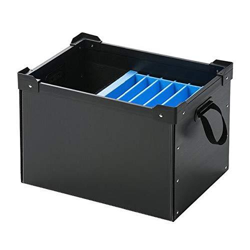 Sanwa Supply Plastic-Dustproof Tablet & Laptop Storage Case (6-Unit Capacity) PD-BOX3BK