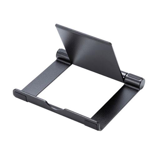 Sanwa Supply Aluminum Tablet Stand Black PDA-STN35BK